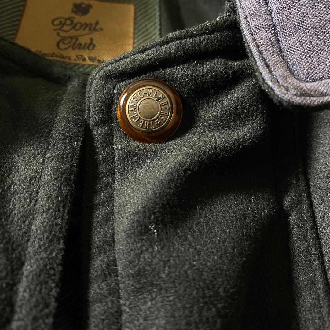 90svintage 短丈 ブルゾンジャケット グランジ アメカジ 黒 ゆるダボ