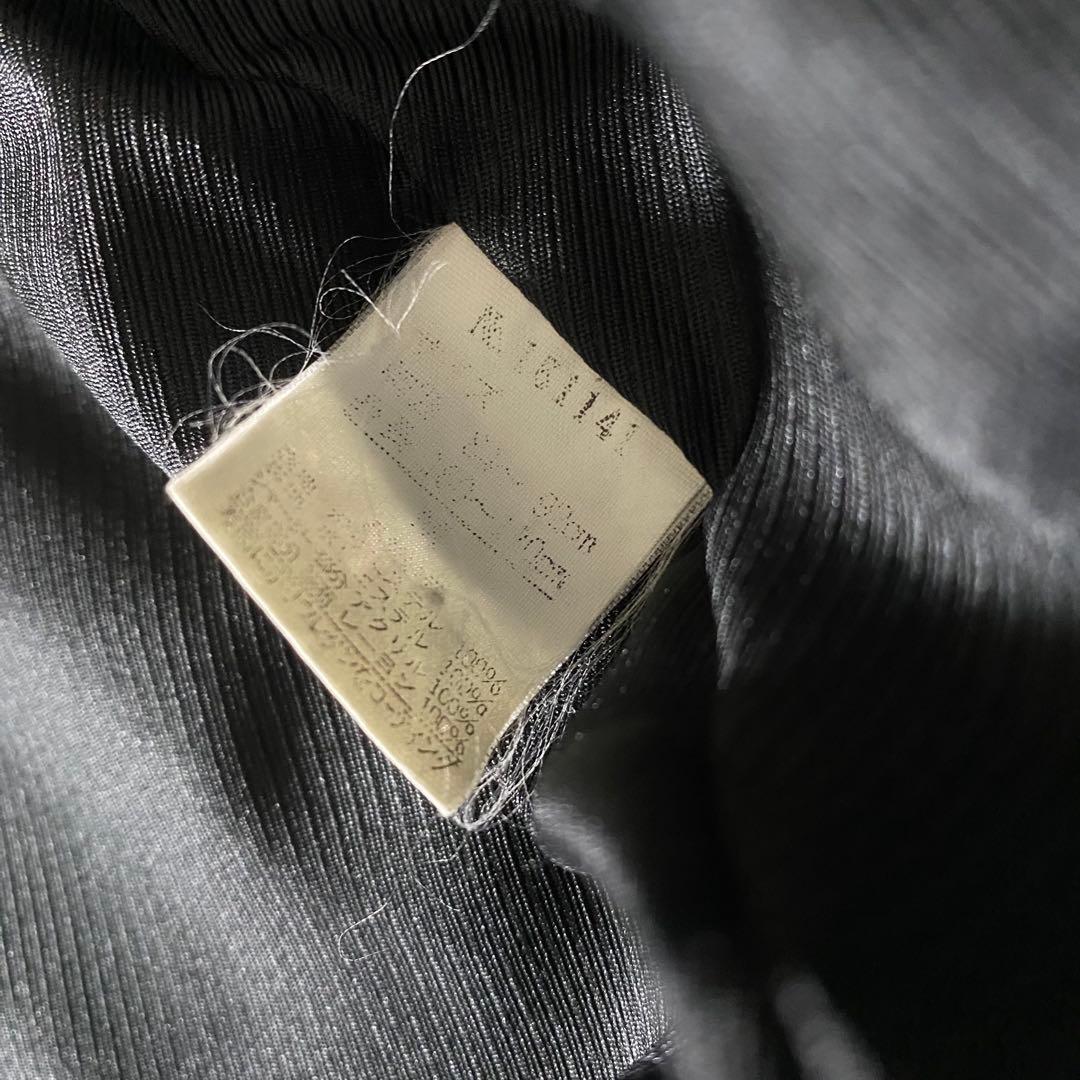 90svintage 短丈 ブルゾンジャケット グランジ アメカジ 黒 ゆるダボ