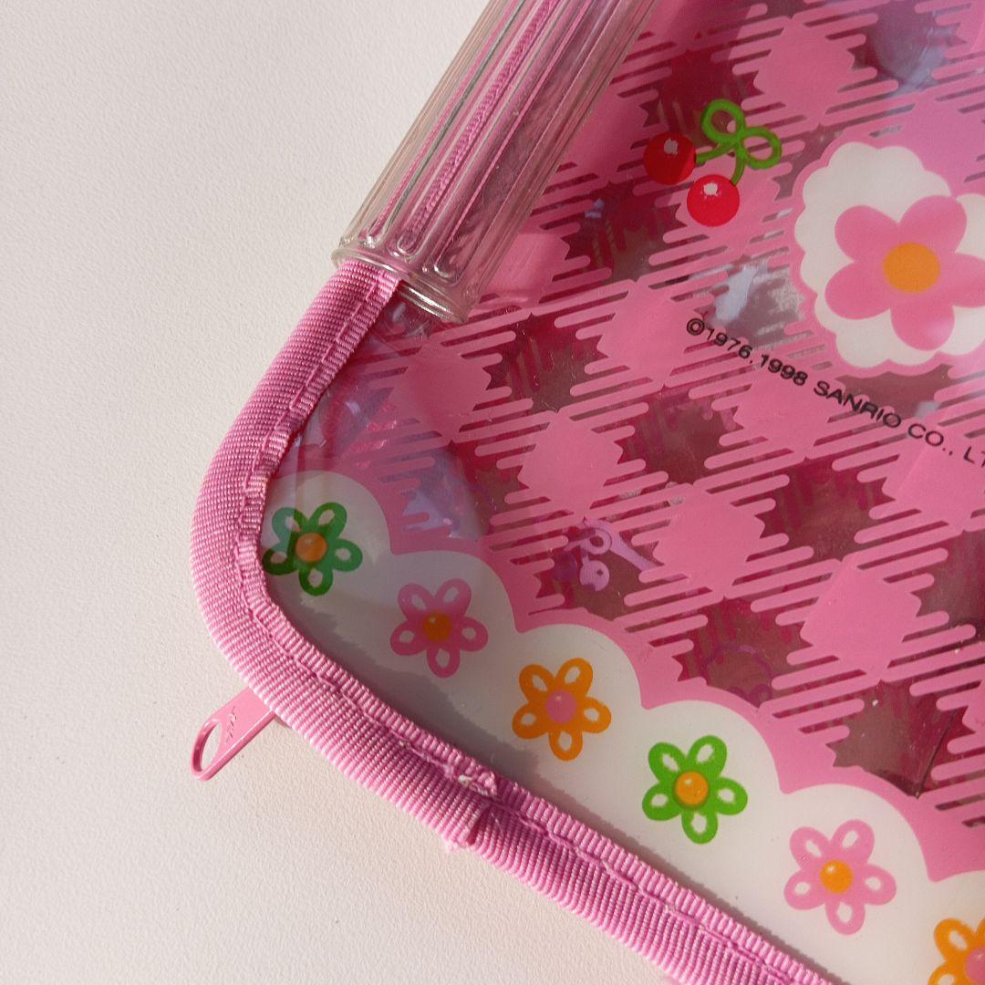 サンリオ　ハローキティ　バインダーケース　さくらんぼ　平成レトロ　1998年