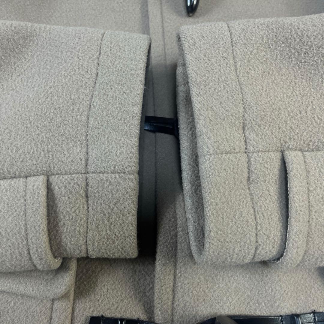 トゥモローランド マカフィー　ウールメルトンダッフルコート　36（M）グレージュ