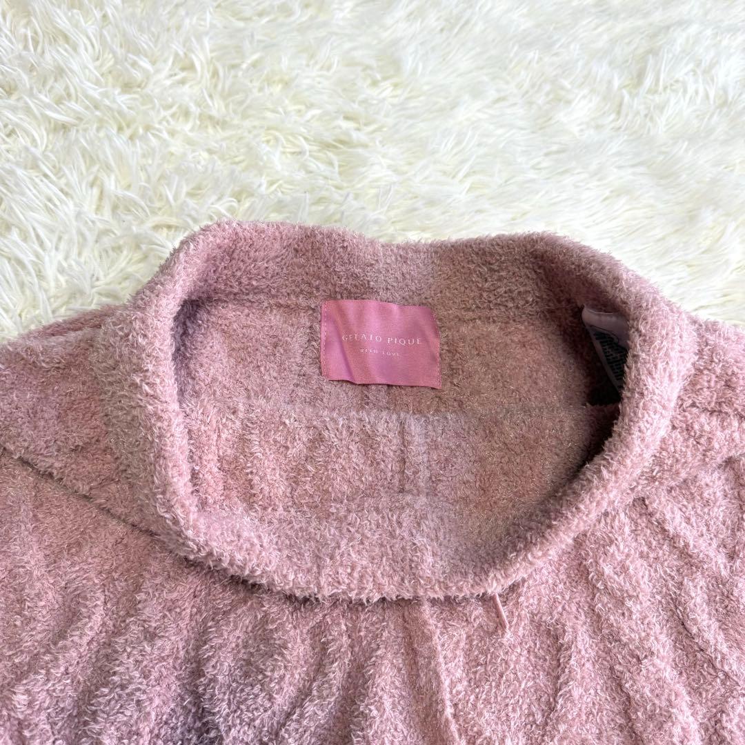 【ジェラートピケ】新品タグ付 セットアップ 限定品 ピンク レディース