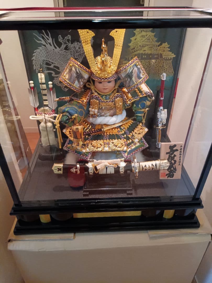 五月人形 子供武者　値引きします！