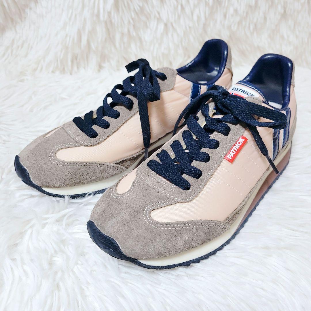 美品✨PATRICK/パトリック マラソン シュリンプ スニーカー 37
