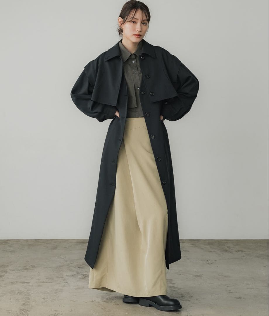 【新品・未使用】PUBLIC TOKYO マルチウェイトトレンチコート