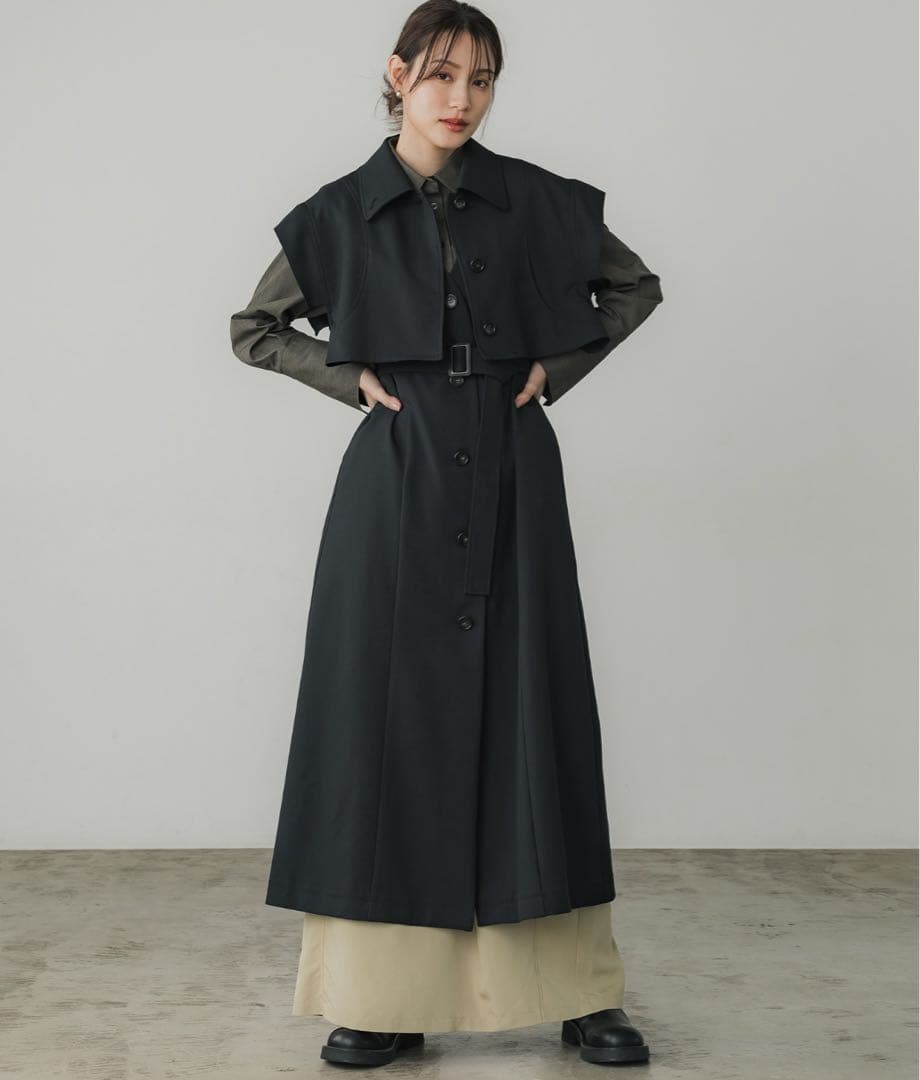 【新品・未使用】PUBLIC TOKYO マルチウェイトトレンチコート