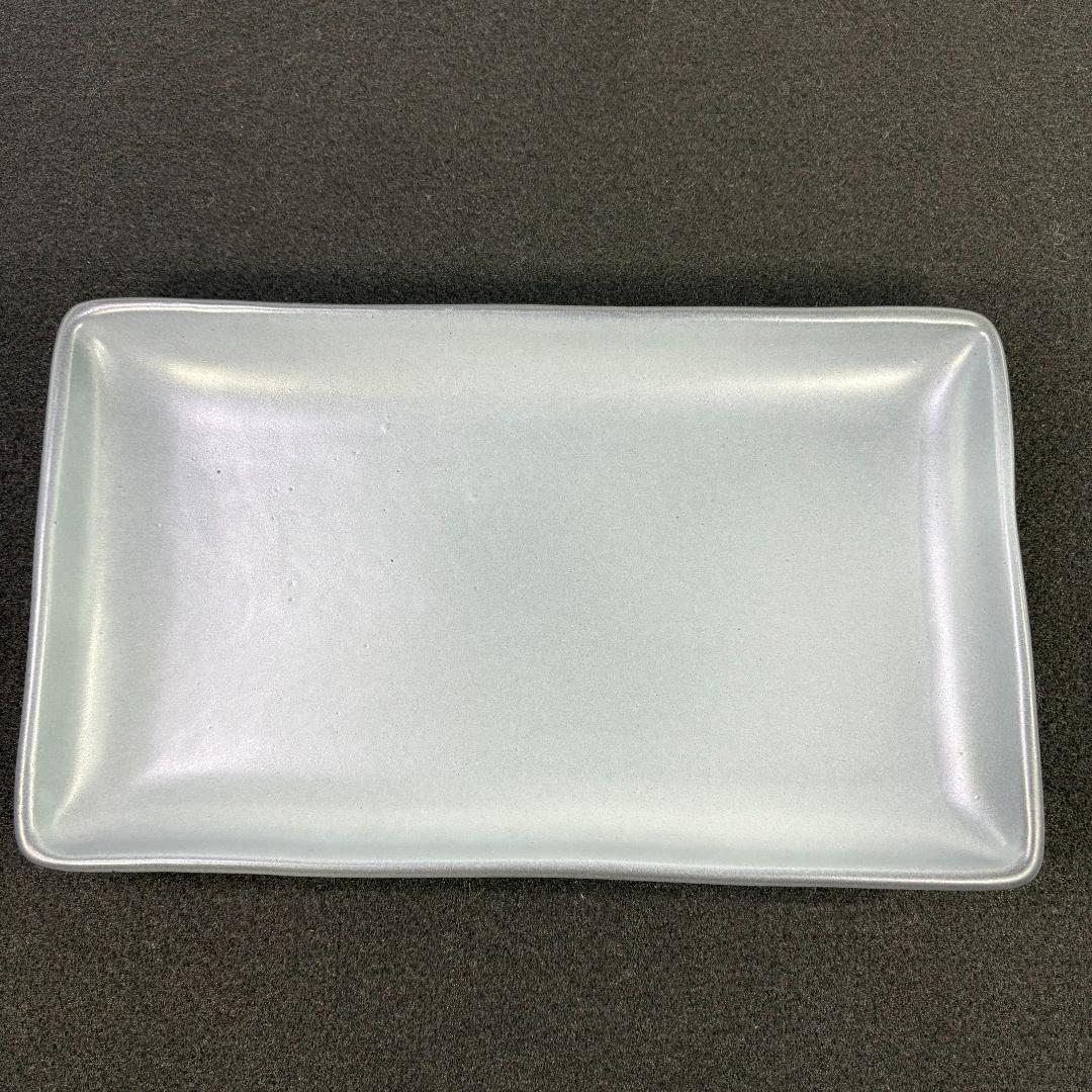 ANFORA マットグレイ レクタンプレート　６枚　アンフォラ　メキシコ 角皿