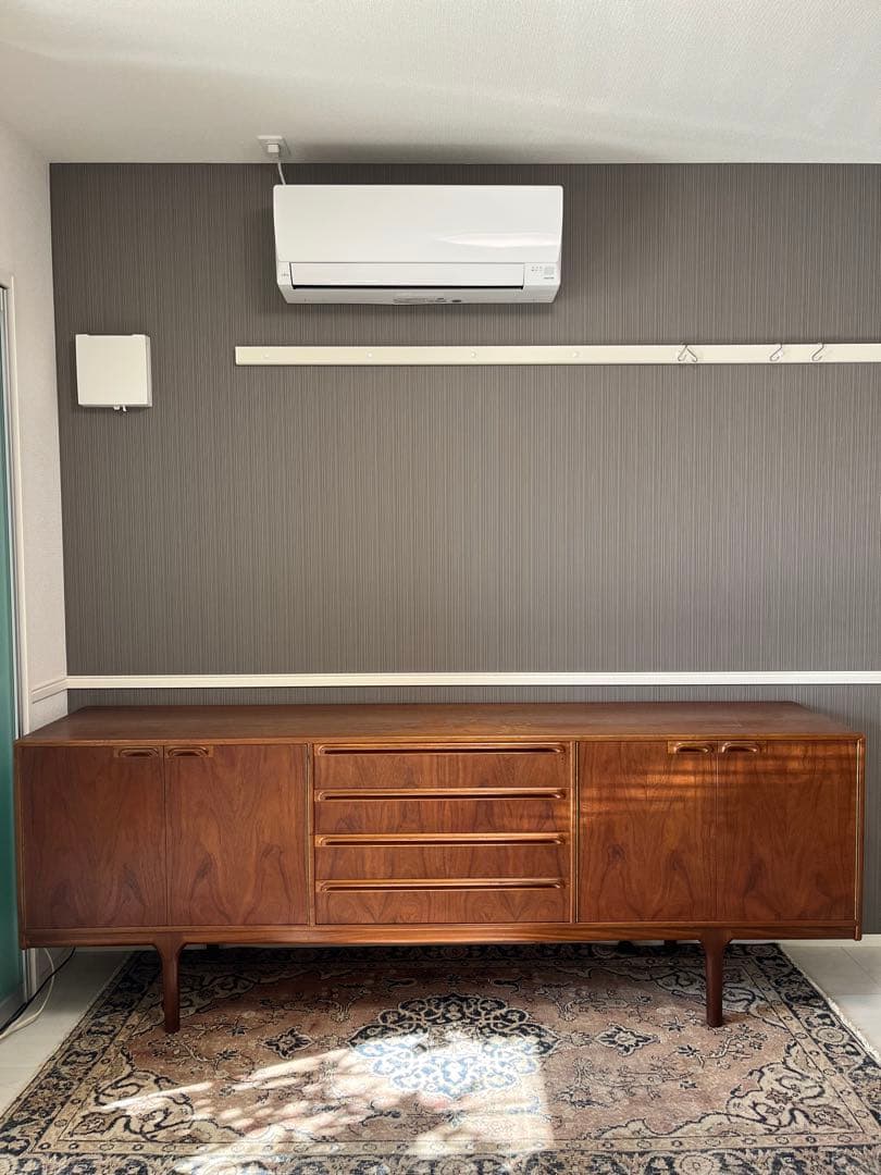 北欧　ミッドセンチュリー　A.H.McINTOSH チークサイドボード