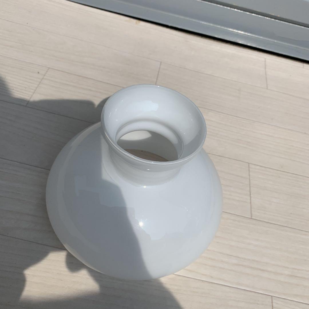 イタリア製　アンティーク　ガラスランプ　ヴィンテージ