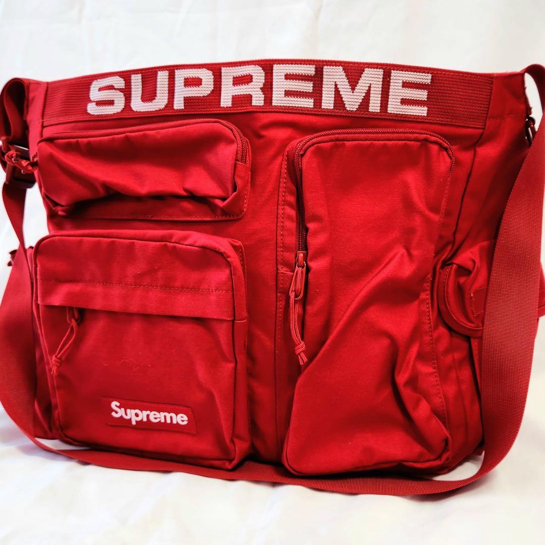 ほぼ新品 SUPREME 23SS メッセンジャー バッグ ショルダーバッグ