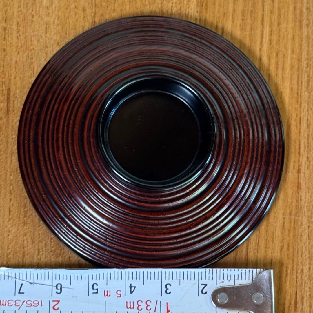 輪島塗 輪島屋善仁 うるみ塗 小吸物椀（箸洗） 5客