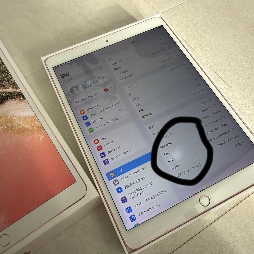 iPad Pro 10.5㌅ Wi-Fi Cellular 512GB