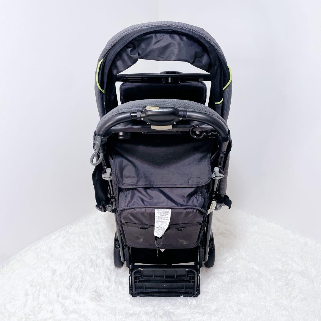 【美品】Baby Trend Sit & Stand 大人気 2人乗りベビーカー
