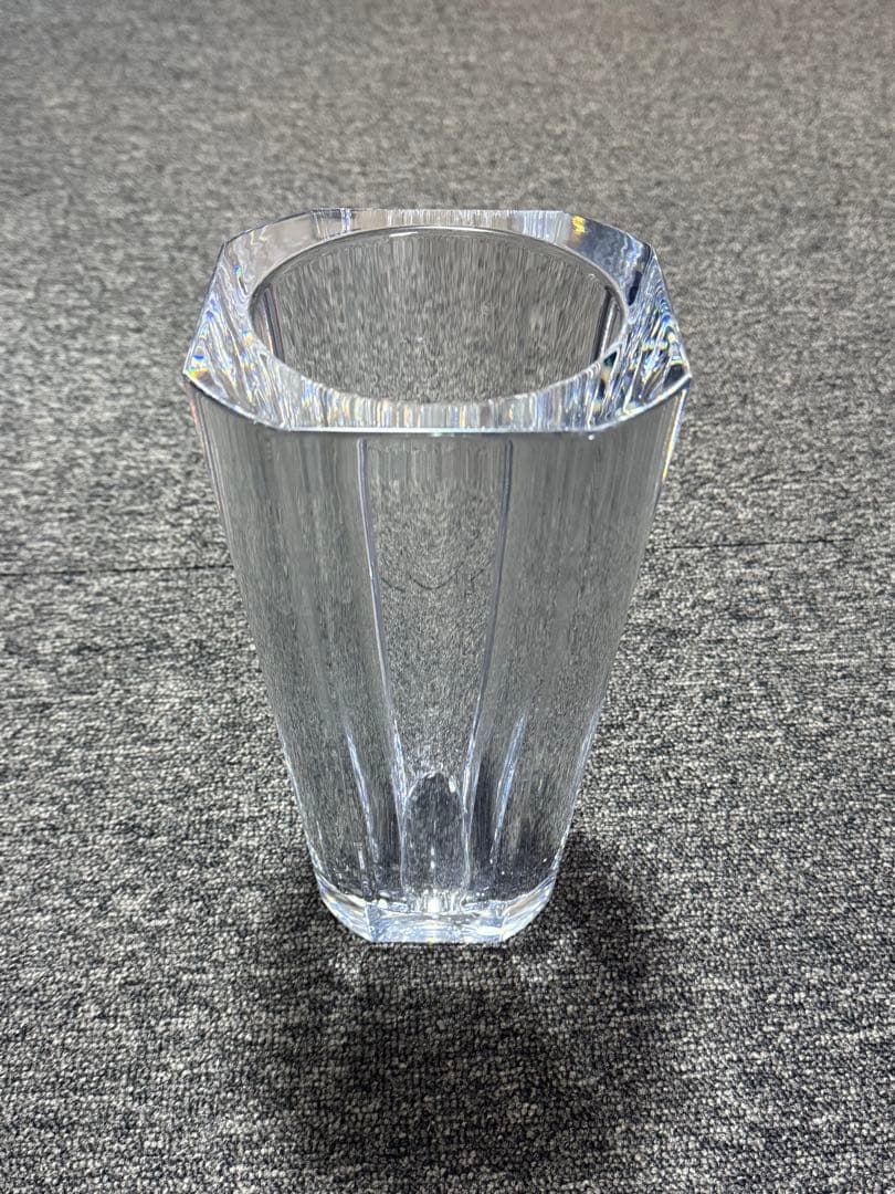 【極美品】 バカラ フラワーベース ディアン 花瓶 クリスタルガラス 国内正規品