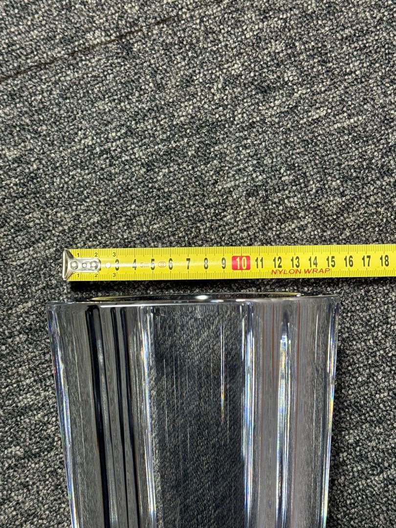 【極美品】 バカラ フラワーベース ディアン 花瓶 クリスタルガラス 国内正規品