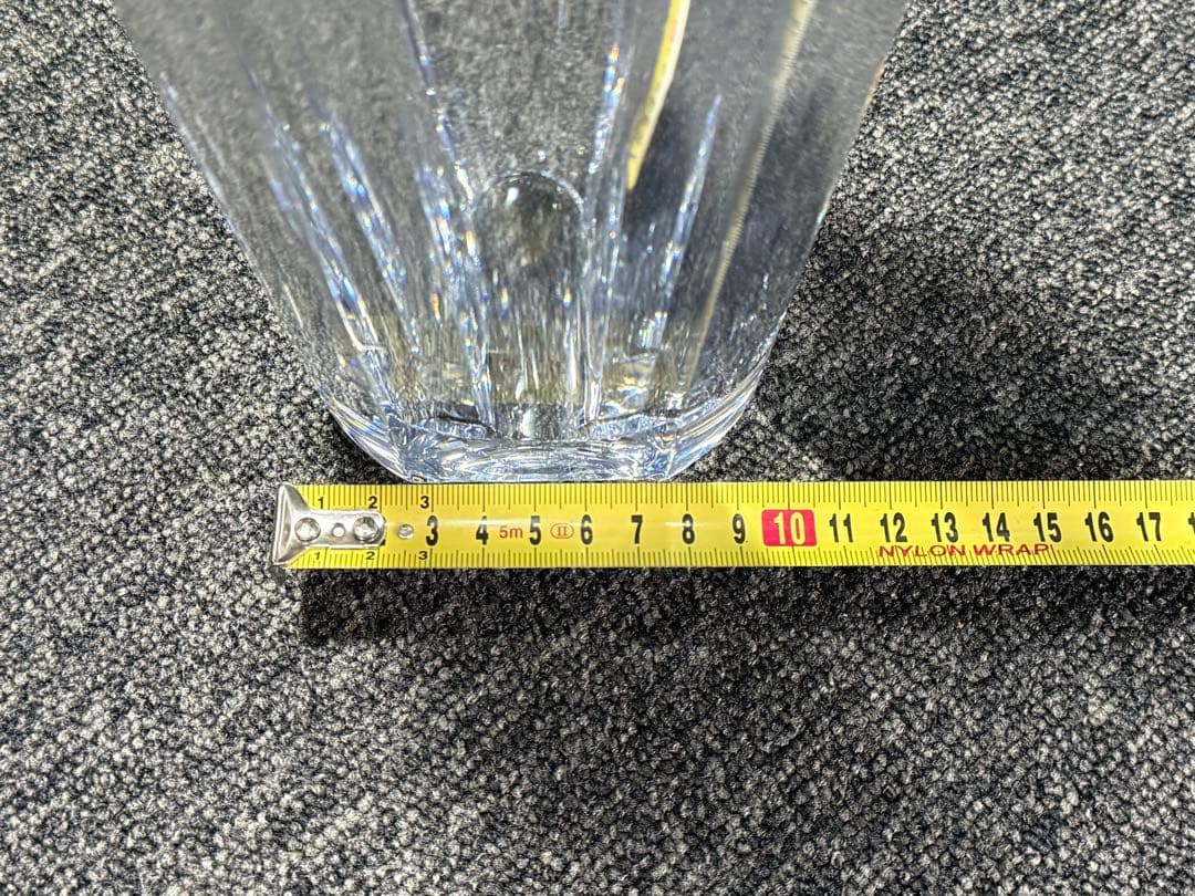 【極美品】 バカラ フラワーベース ディアン 花瓶 クリスタルガラス 国内正規品