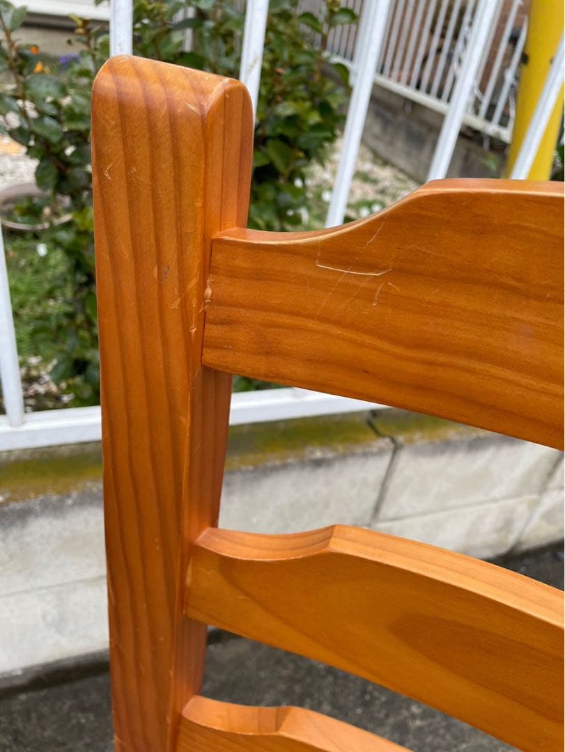 パイン材　スペイン製　カントリーチェア　単品　椅子　ダイニング