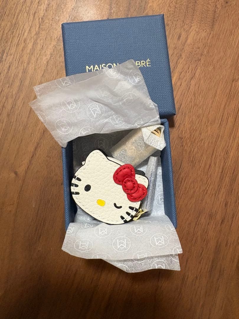 【新品未使用】MAISON de SABRE ハローキティ レザーチャーム