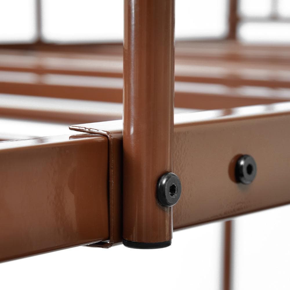 二段ベッド 2段ベッドスチール耐震ベッド シングルパイプベッド子供ベッド大人用可