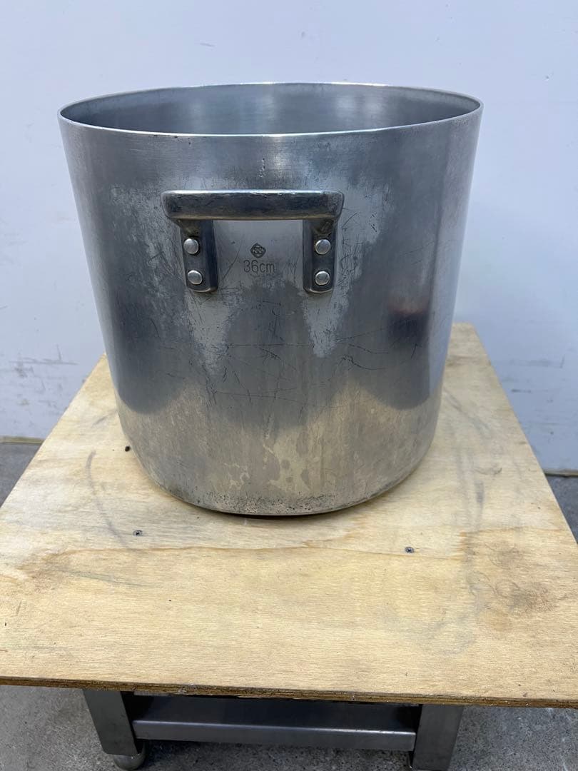 ステンレス製 大容量 寸胴鍋　36cm