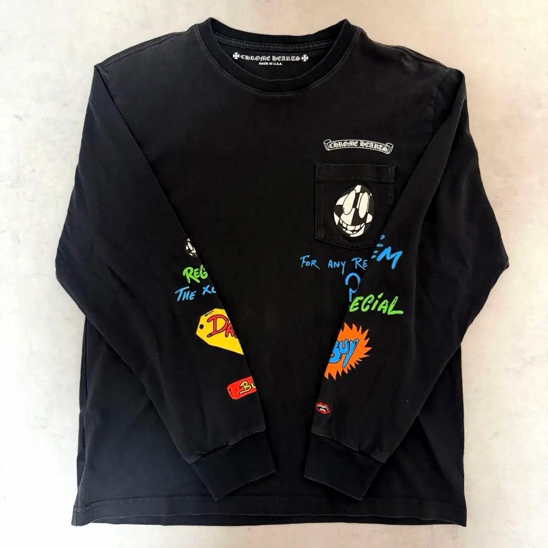 CHROME HEARTS クロムハーツ　ロングスリーブ　カットソー　L
