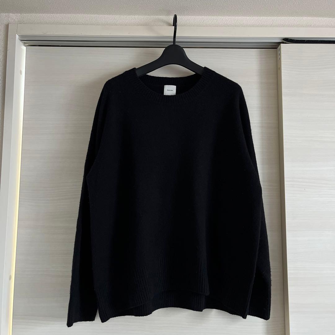 Spick & Span ウールカシミヤ クルーネックプルオーバー