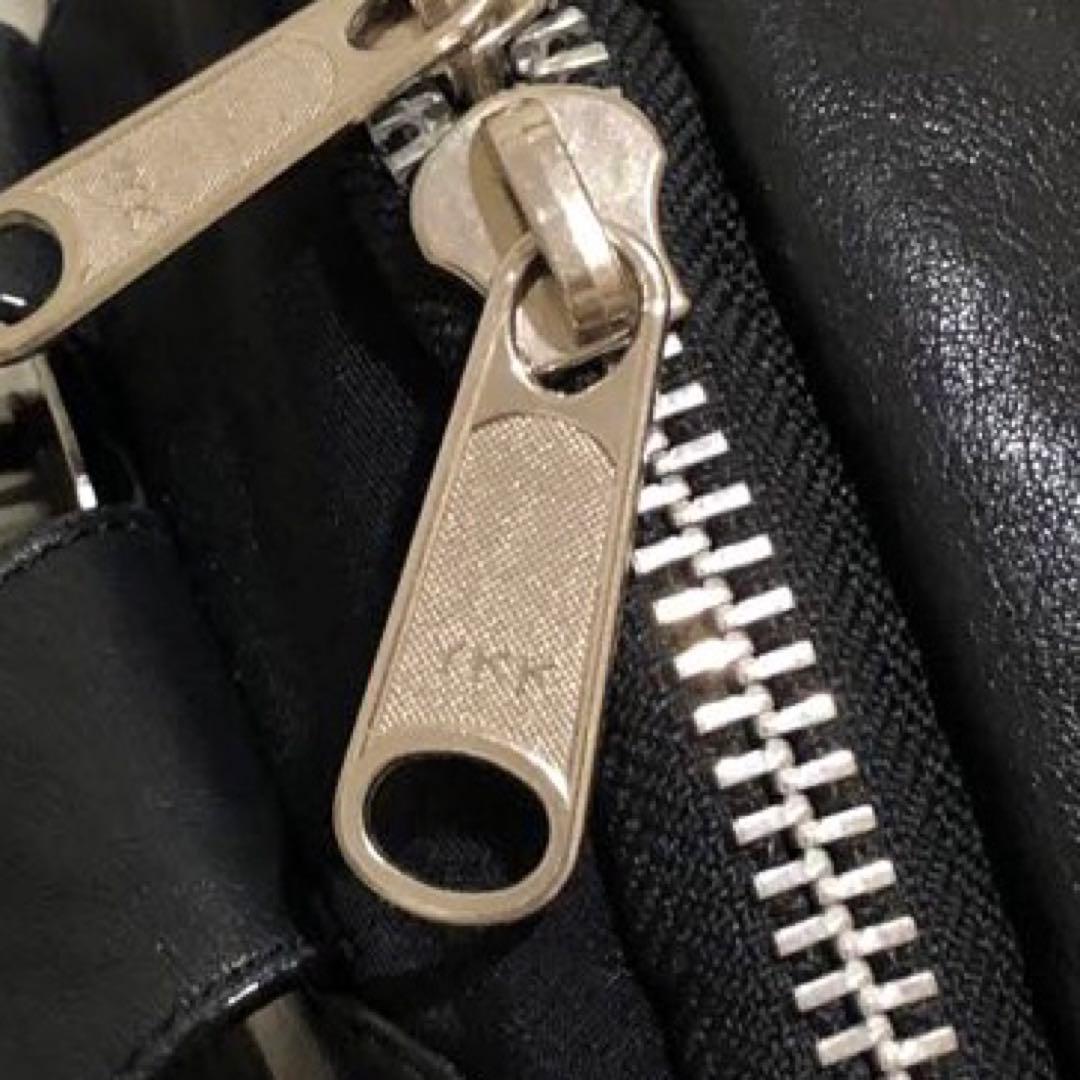 未使用級☆カワカワ　25bis レザー　リュック　 バックパック ブラック