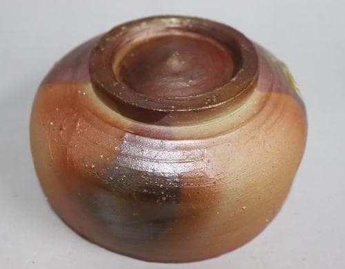 人間国宝　金重陶陽 　抹茶碗 M344