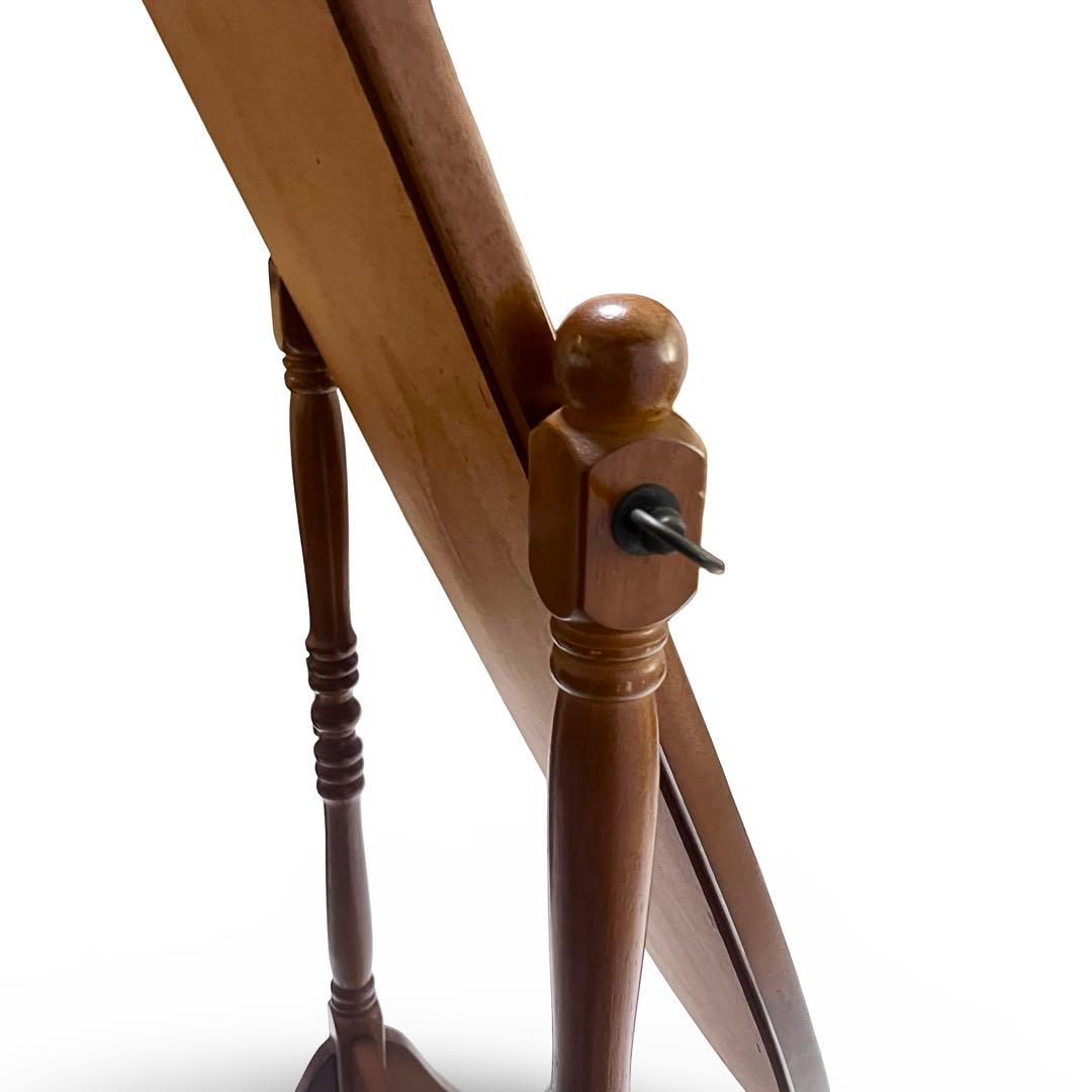 ヴィンテージ✨アンティーク 全身鏡 姿見 スタンドミラー