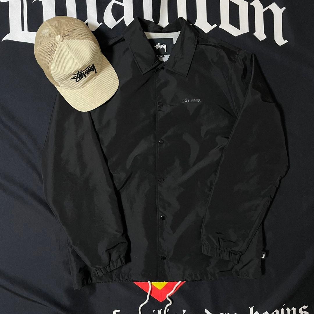 STUSSY CLASSIC バックロゴ　コーチジャケット