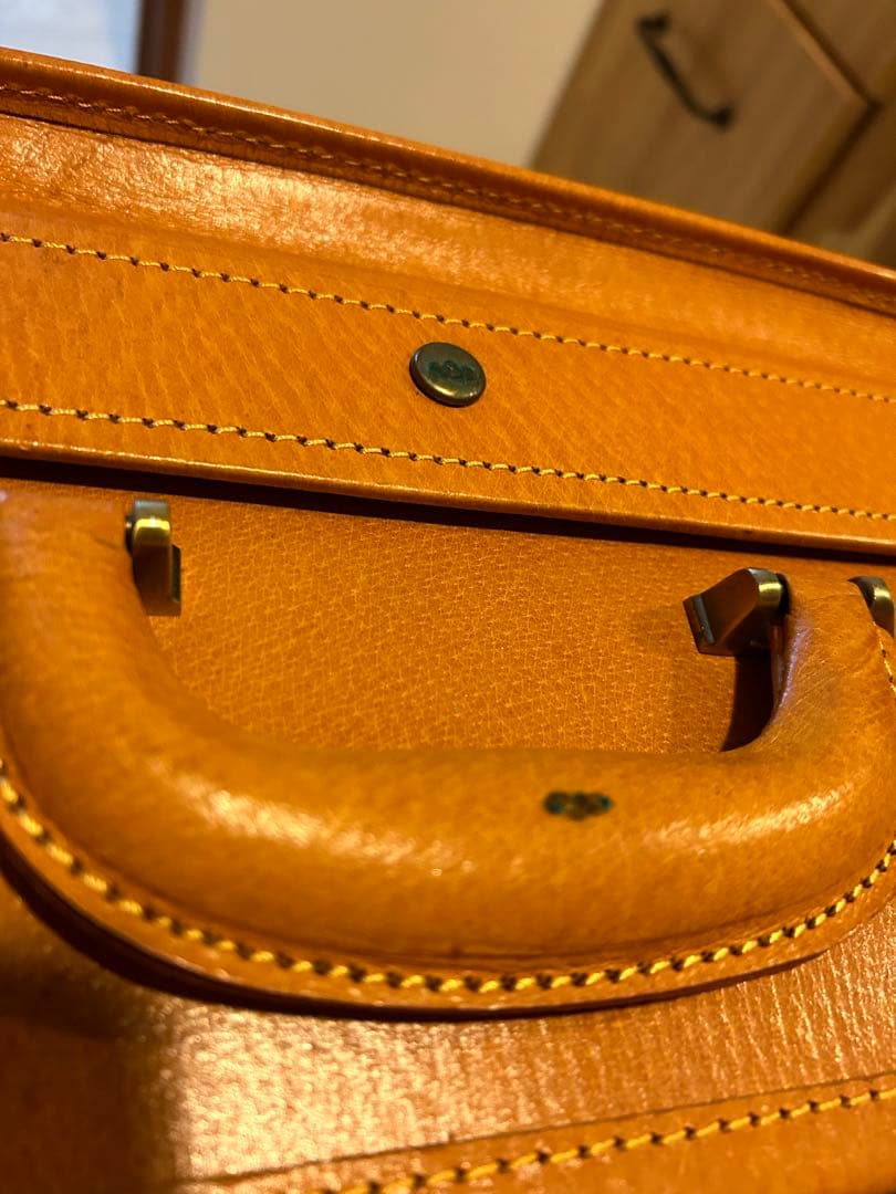 ※値下げ※【美品】茶色本革キャリー