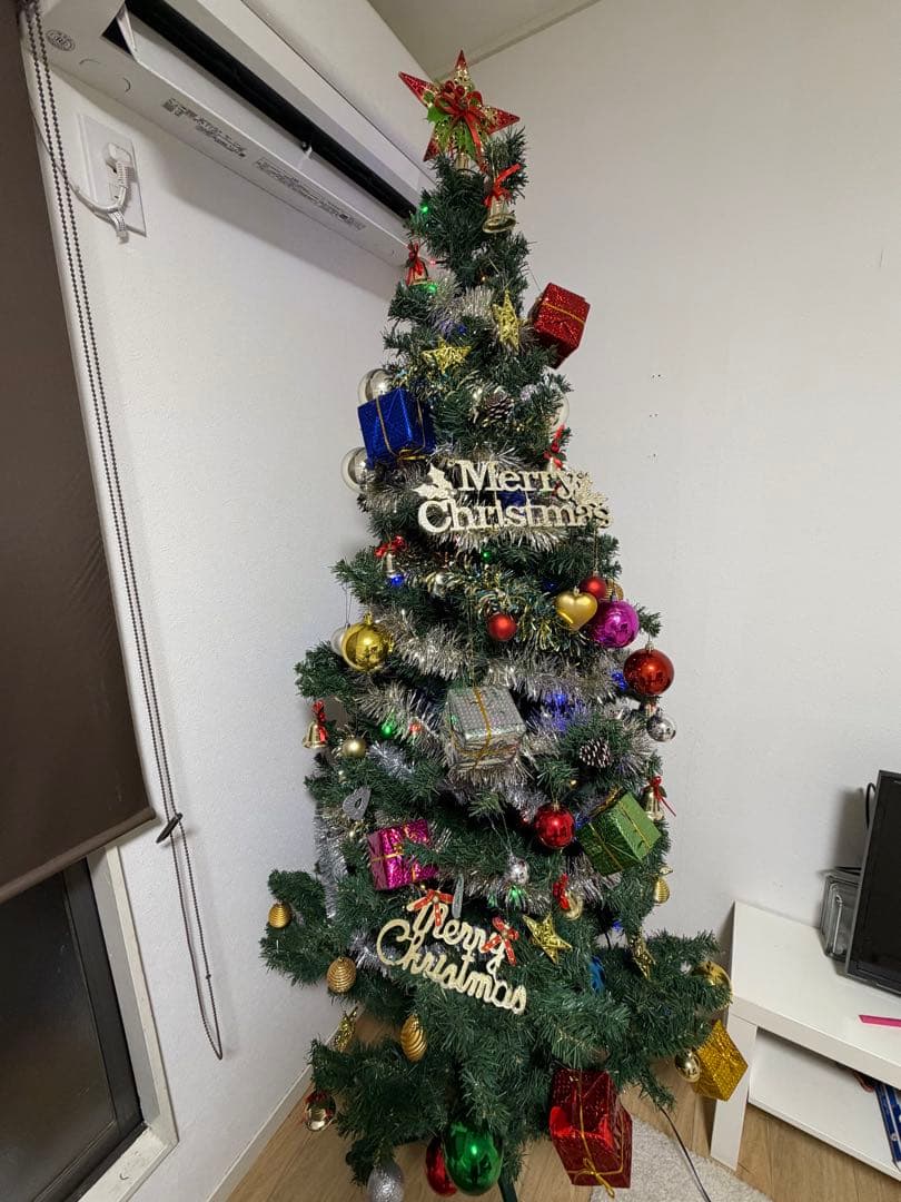 クリスマスツリー セット210cm