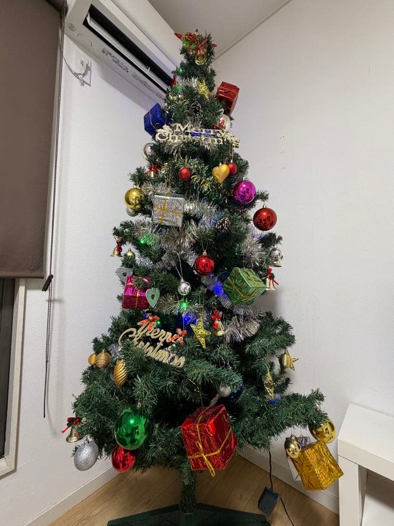 クリスマスツリー セット210cm