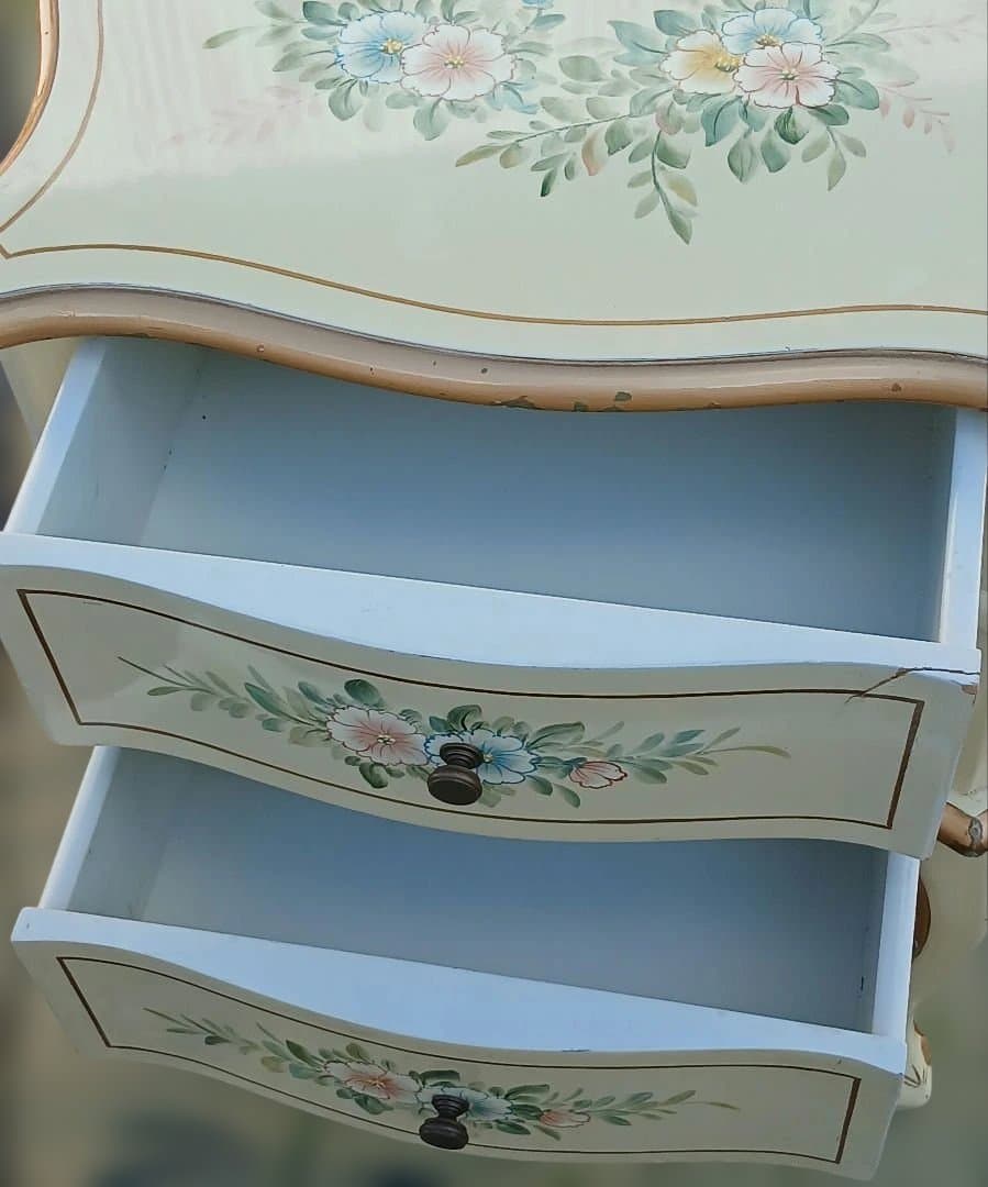 お値下げ！アンティーク 猫脚 キャビネット 棚 チェスト 花台 サイドテーブル