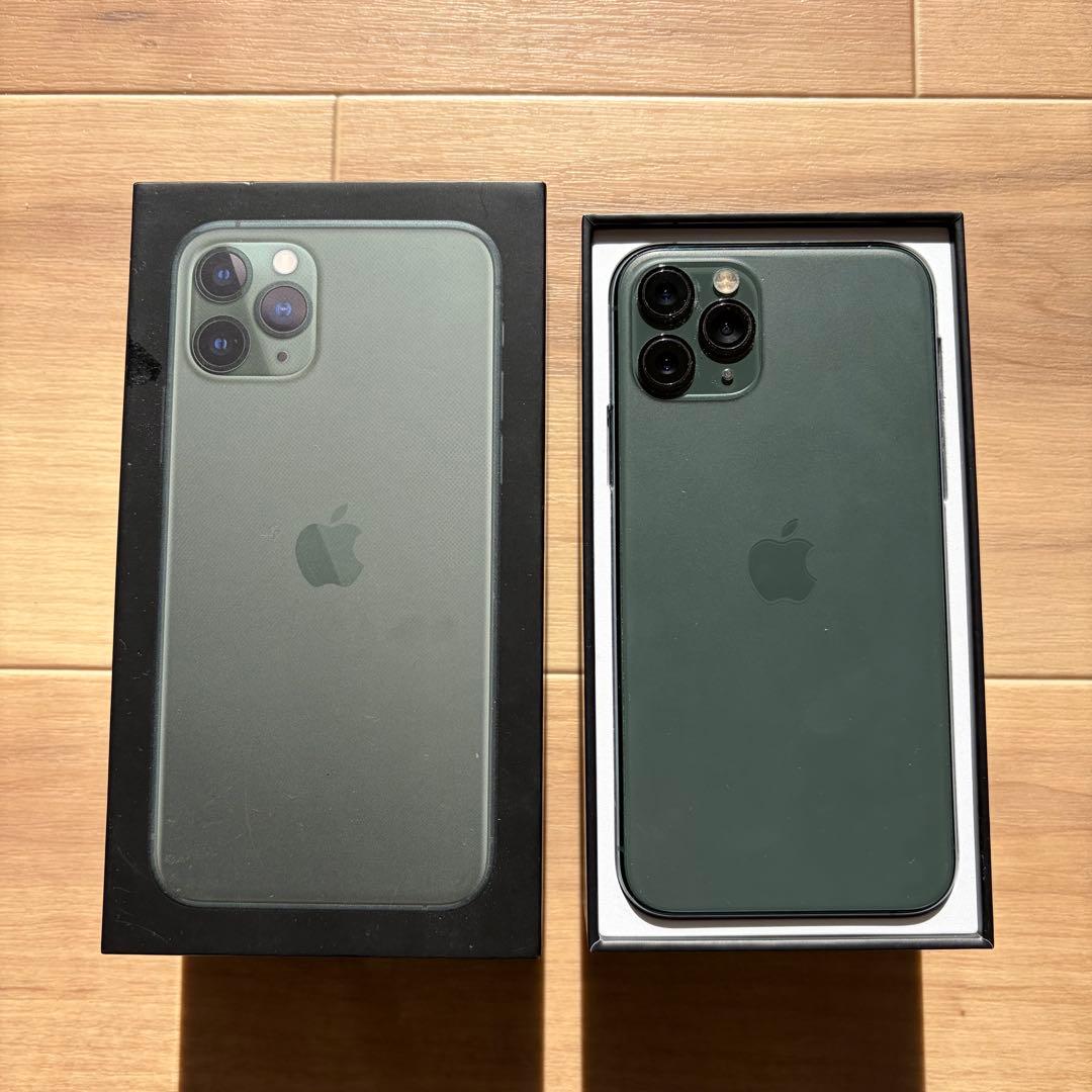 Apple iPhone11Pro 64GB ミッドナイトグリーン SIMフリー
