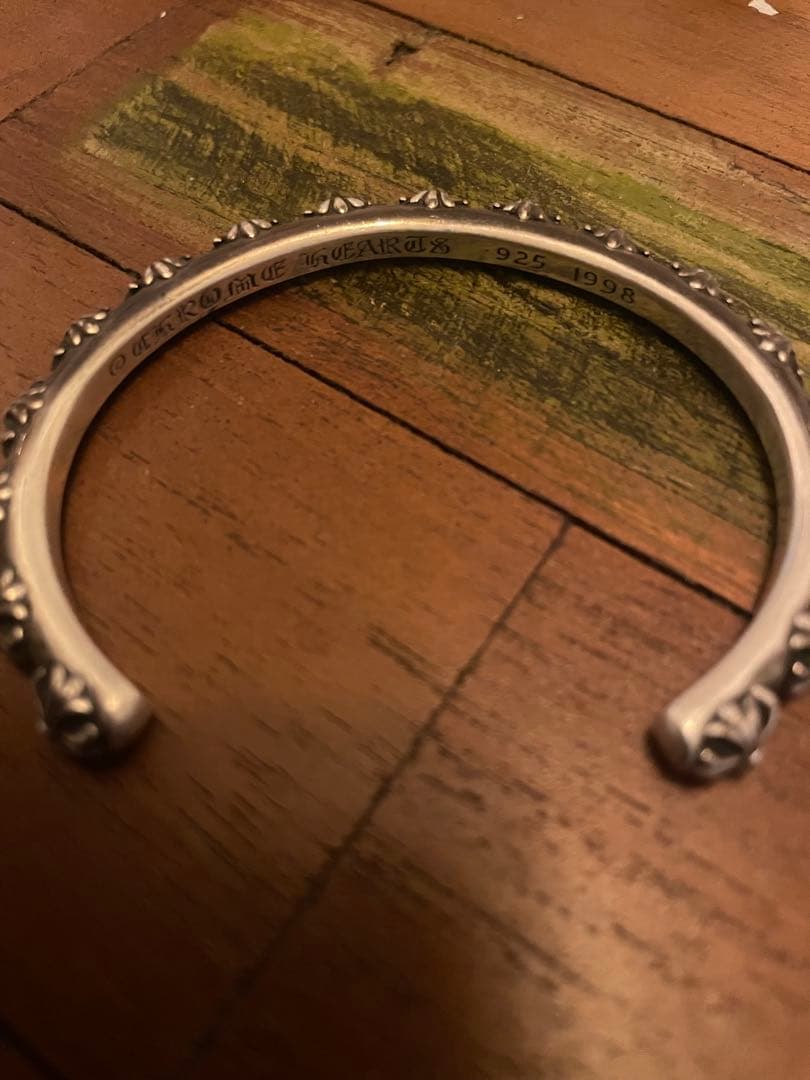 クロムハーツ　クロスバンドバングル　 M size