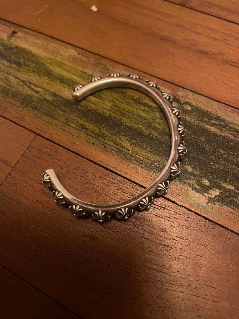 クロムハーツ　クロスバンドバングル　 M size