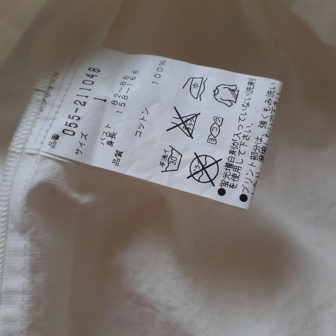 【未使用 タグ付き】 パーリーゲイツ　半袖 シャツ　レディース ゴルフウェア　白