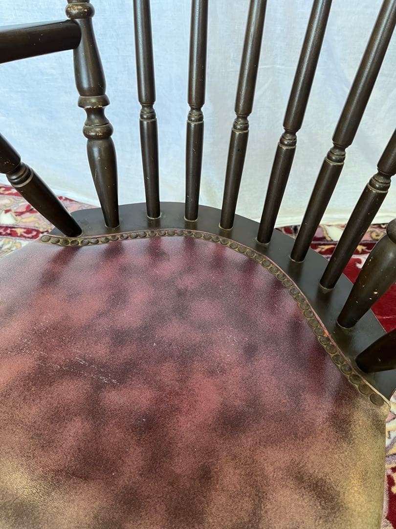 【アンティーク】木製 ロッキングチェア 木製椅子 北欧レトロ 昭和レトロ 古家具