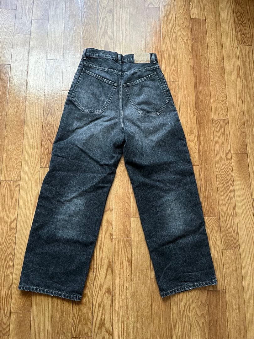 OK SOON ワイドレッグデニム　size1