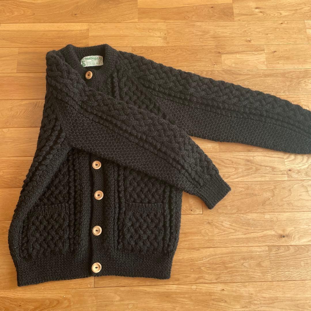 INVERALLAN カーディガン　ブラック