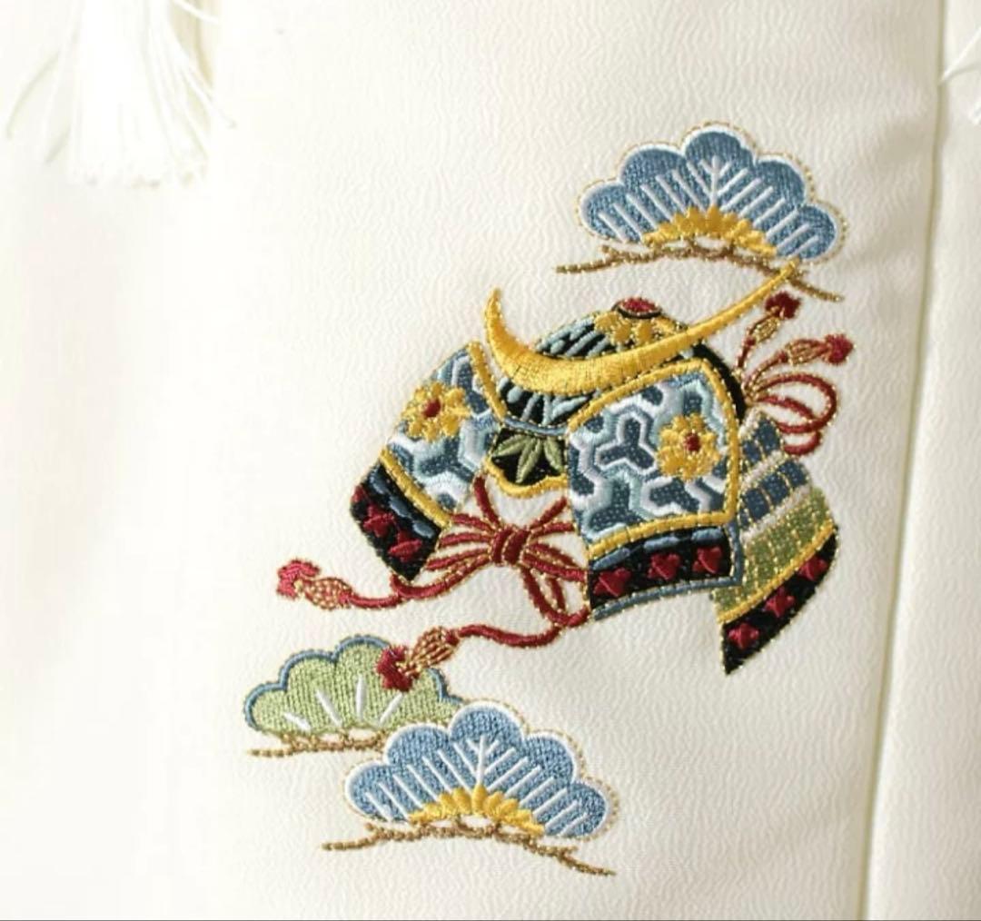 子供用刺繍着物セット 七五三 男の子　被布セット