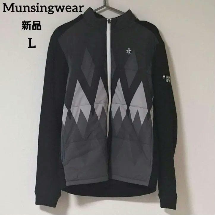 【新品】Munsingwear ハイブリッドブルゾン ゴルフウェア L