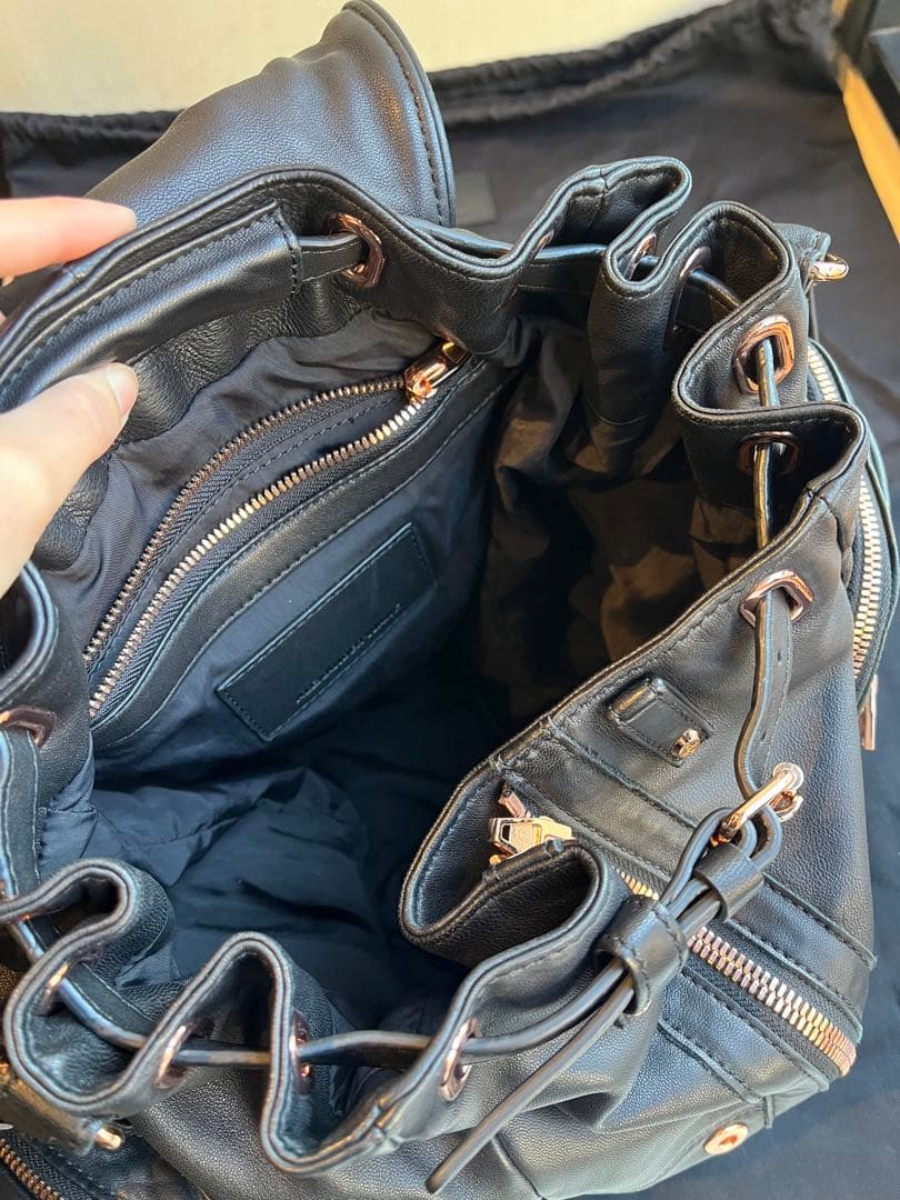 【極美品】Alexander Wang ブラック マルティ バックパック3way