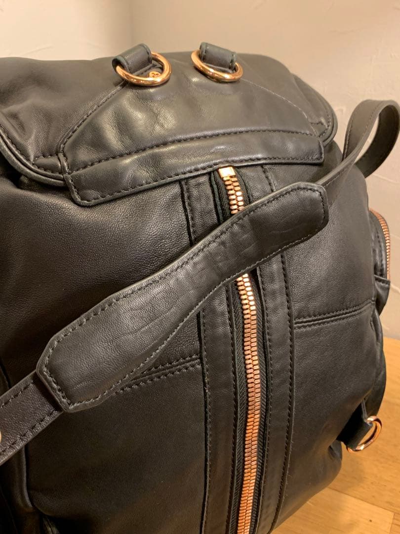 【極美品】Alexander Wang ブラック マルティ バックパック3way