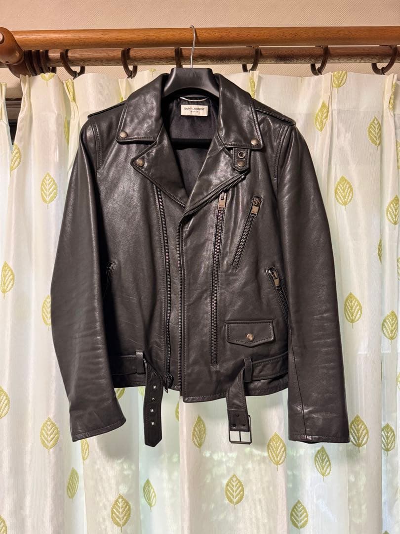 SAINT LAURENT L17 ダブルライダースジャケット