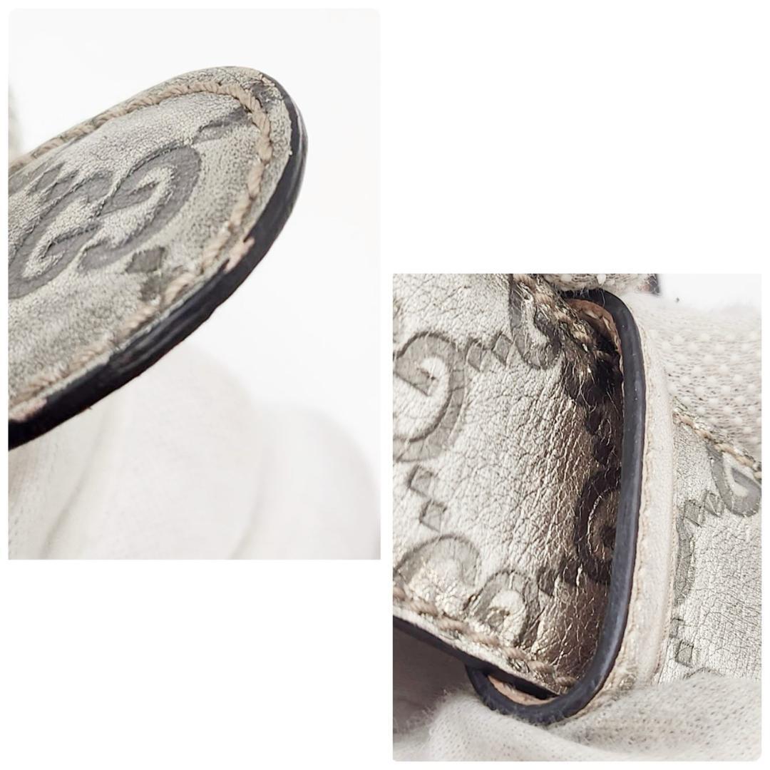 グッチ ベルト W80cm シマレザー インターロッキング メンズ レディース