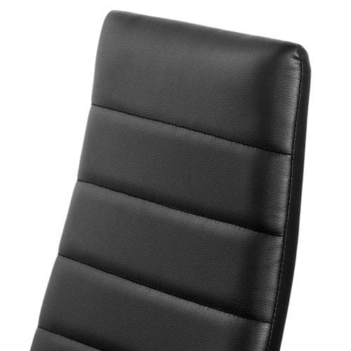 【ブラック 4脚セット】ダイニングチェア 椅子 モダン シンプル 組立簡単