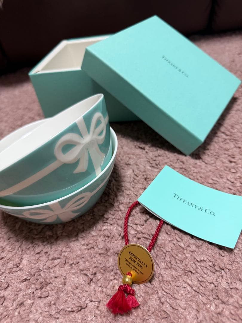 Tiffany & Coティファニーブルー ボウル 2個セット
