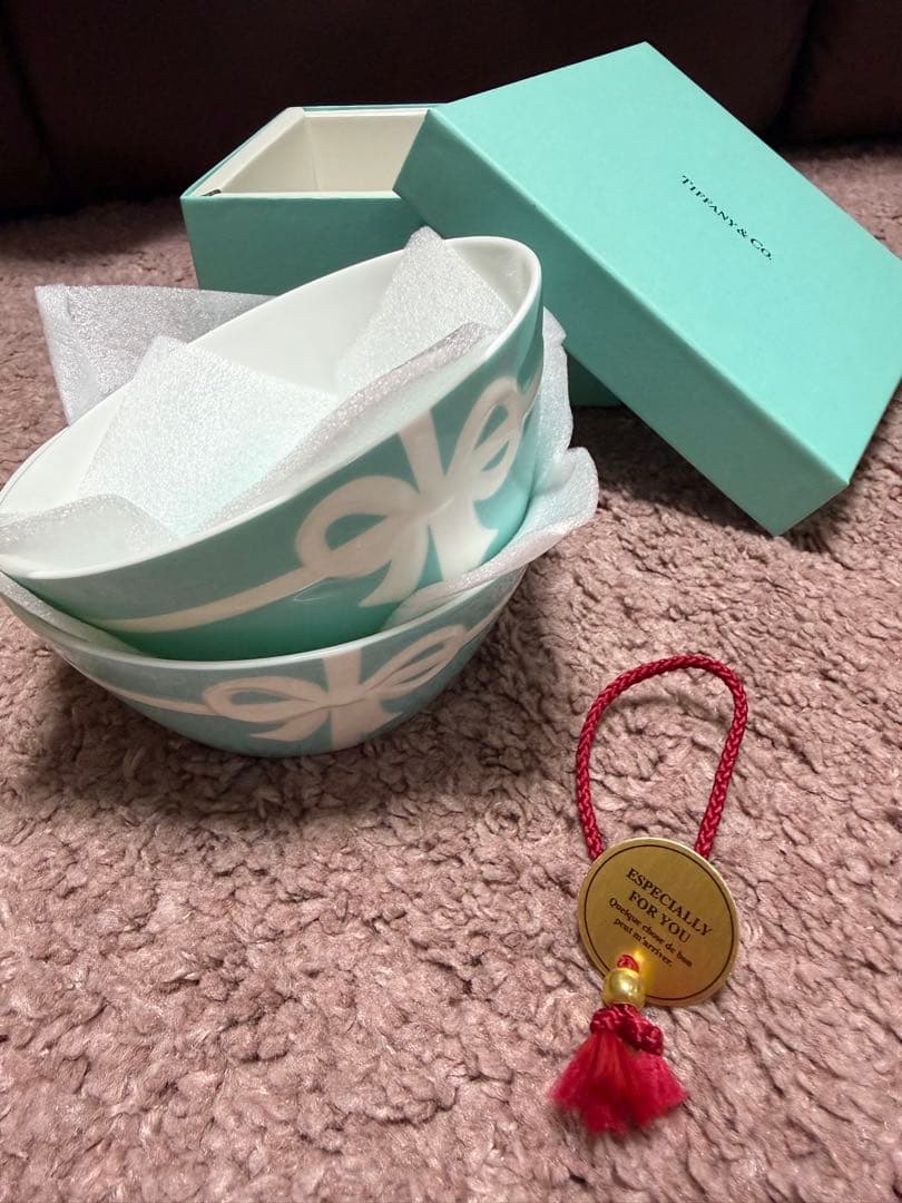 Tiffany & Coティファニーブルー ボウル 2個セット