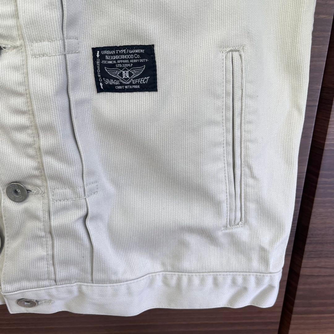 NEIGHBORHOOD ネイバーフッド トラッカージャケット 生成り Lサイズ